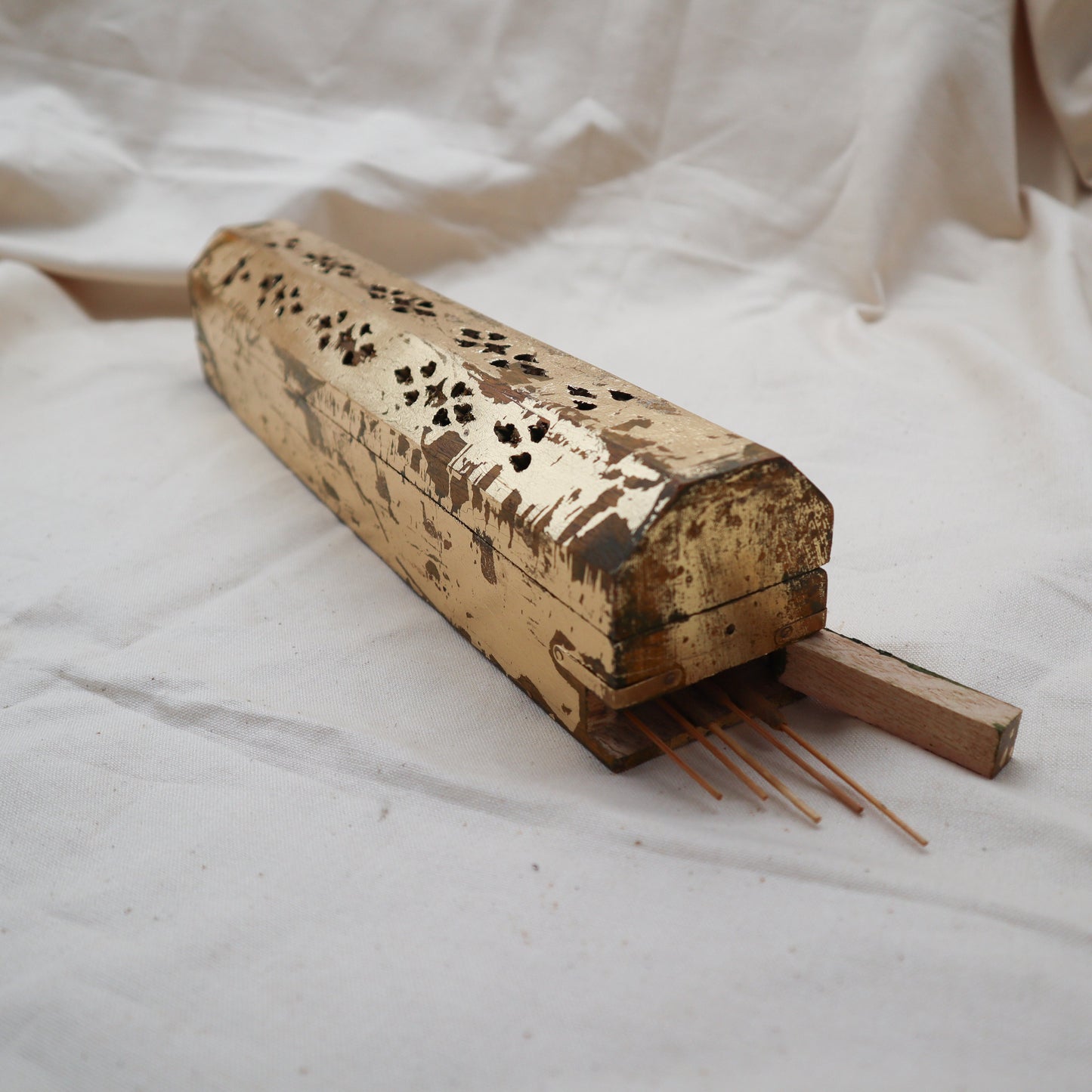 Wooden incense box